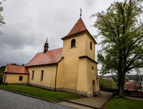 Blaník Kostel Povýšení sv. Kříže Zruč nad Sázavou