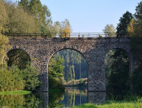 Blaník viadukt Němčice