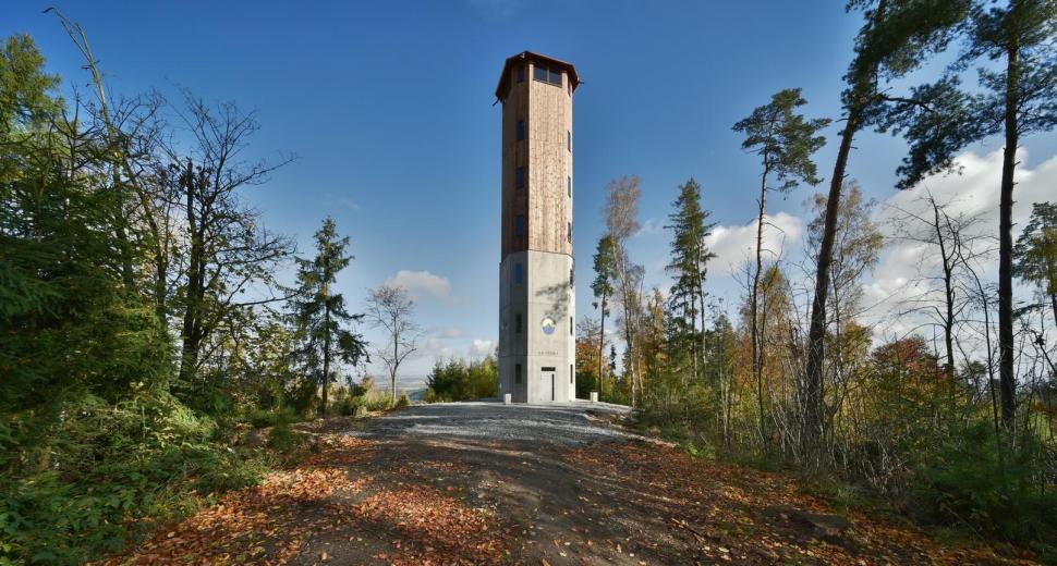 Blaník rozhledna Kalamajka Javornická hůra