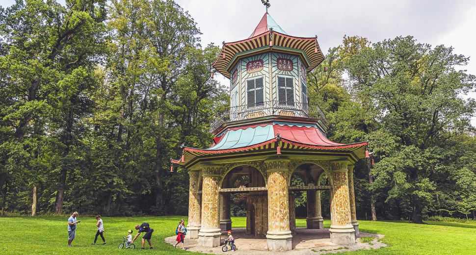 Čínský pavilon Vlašim - Kraj blanických rytířů