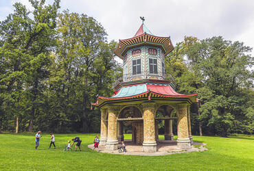 Čínský pavilon Vlašim - Kraj blanických rytířů