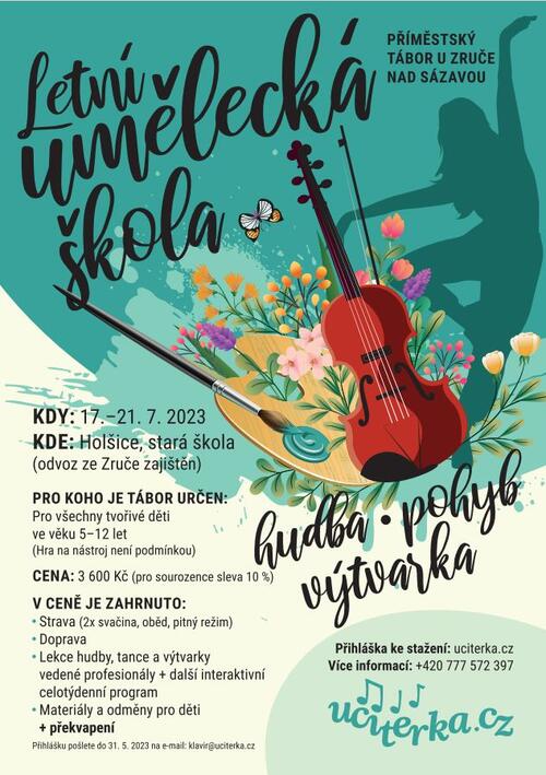 Letní umělecká škola 17.-21.7.2023