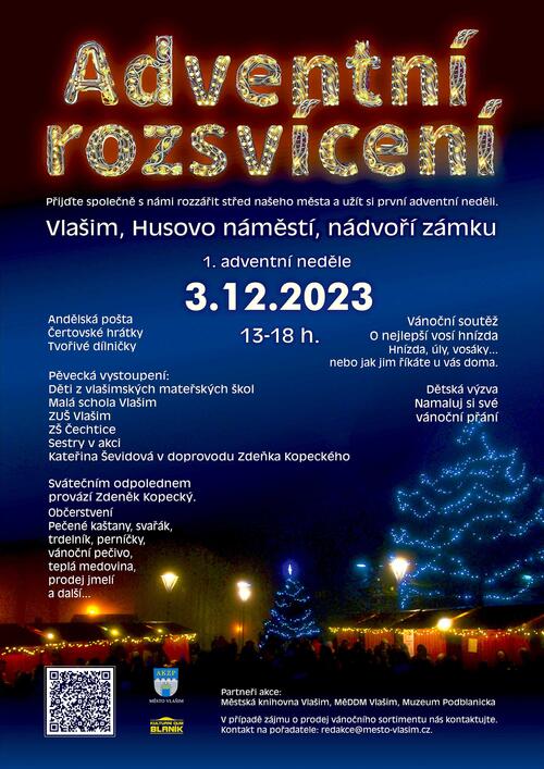 Adventní rozsvícení