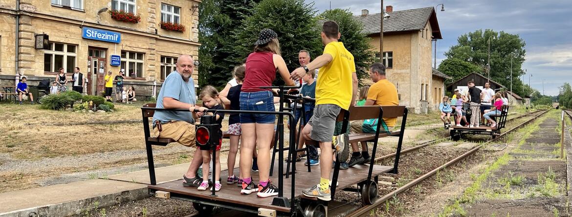 zážitkové jízdy Léto na drezíně
